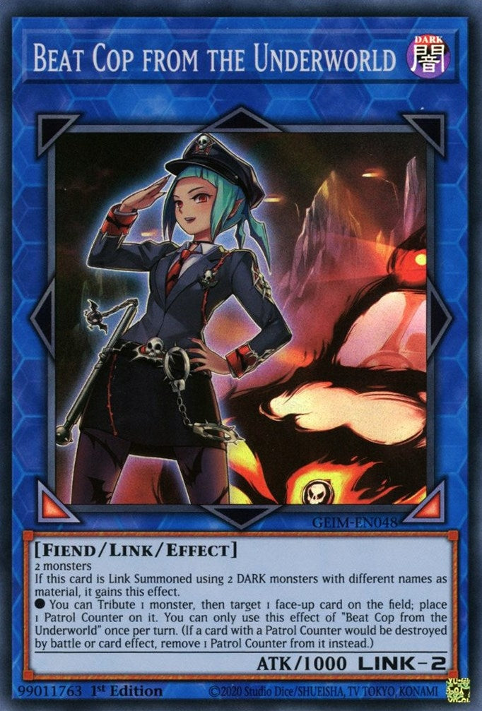 Image for Beat Cop from the Underworld (GEIM-EN048) (GEIM) - YuGiOh