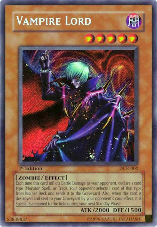 Image for Vampire Lord (DCR-000) (DCR) - YuGiOh