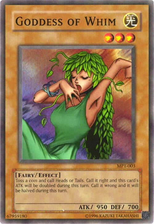 Image for Goddess of Whim (MP1-003) (MP1) - YuGiOh