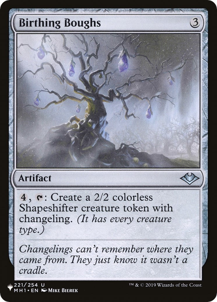 Image for Birthing Boughs (221/254) (The List Reprints) - Magic: The Gathering