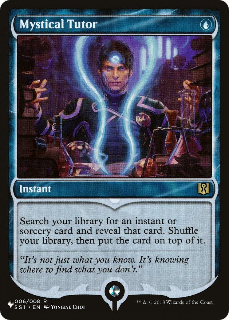Image for Mystical Tutor (006/008) (The List Reprints) - Magic: The Gathering