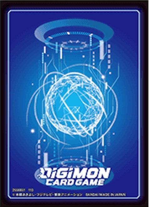 Image for Digimon Card Game Official Sleeves - Standard Card Back (60-Pack) - Card Sleeves