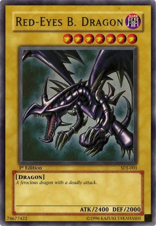 Image for Red-Eyes B. Dragon (SDJ-001) (SDJ) - YuGiOh