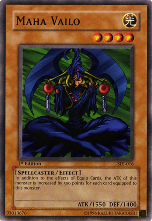 Image for Maha Vailo (SDJ-016) (SDJ) - YuGiOh