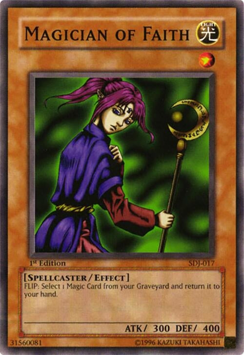 Image for Magician of Faith (SDJ-017) (SDJ) - YuGiOh