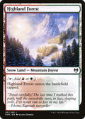 Image for Highland Forest (261) (Kaldheim) - Magic: The Gathering