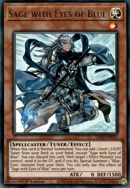Image for Sage with Eyes of Blue (LDS2-EN011) (LDS2) - YuGiOh