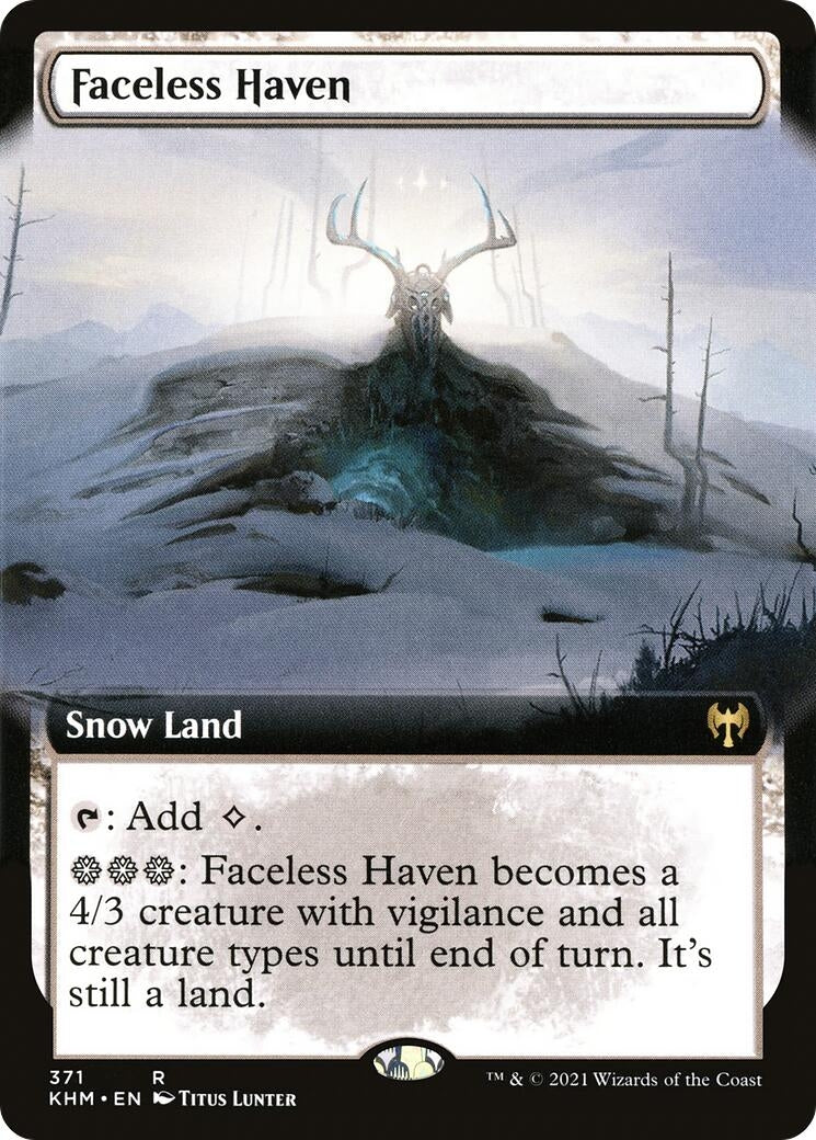 Image for Faceless Haven (Extended Art) (371) (Kaldheim) - Magic: The Gathering