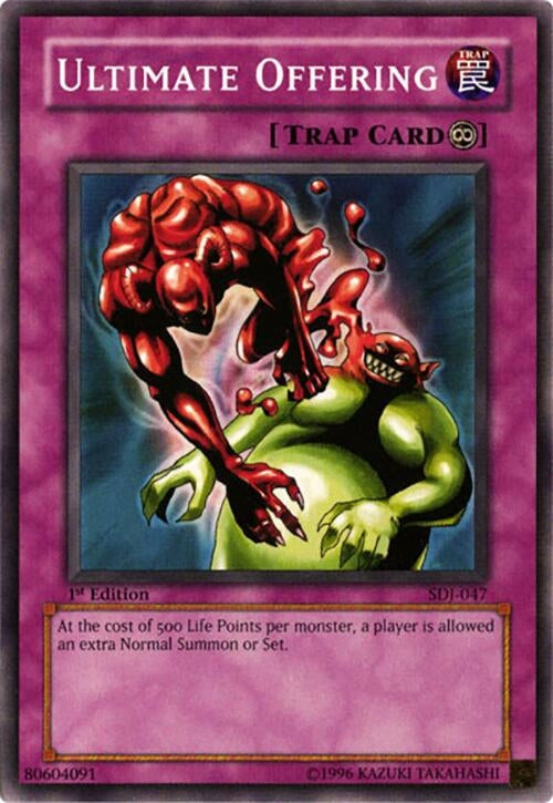 Image for Ultimate Offering (SDJ-047) (SDJ) - YuGiOh