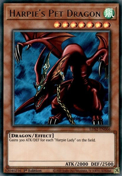 Image for Harpie's Pet Dragon (LDS2-EN066) (LDS2) - YuGiOh