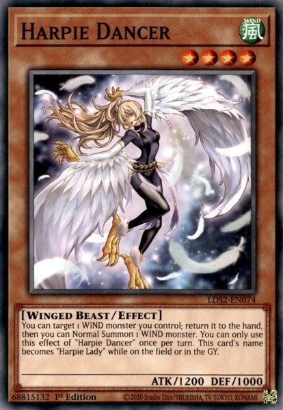Image for Harpie Dancer (LDS2-EN074) (LDS2) - YuGiOh