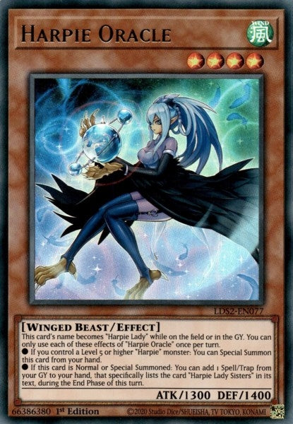 Image for Harpie Oracle (LDS2-EN077) (LDS2) - YuGiOh