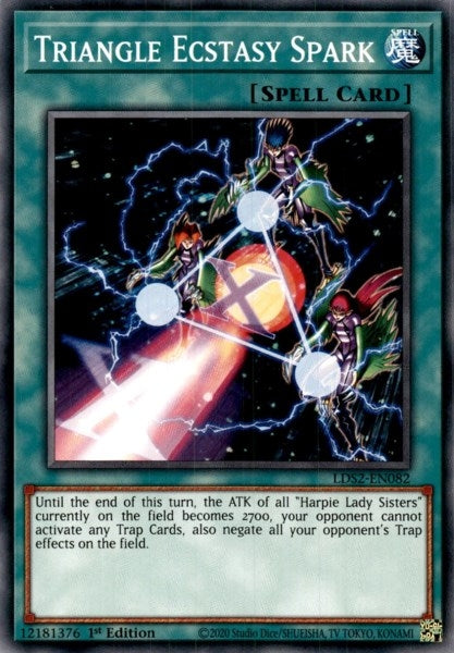 Image for Triangle Ecstasy Spark (LDS2-EN082) (LDS2) - YuGiOh