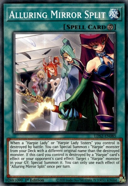 Image for Alluring Mirror Split (LDS2-EN085) (LDS2) - YuGiOh