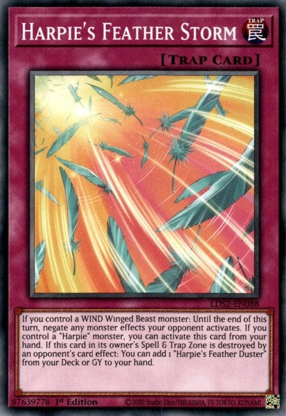 Image for Harpie's Feather Storm (LDS2-EN088) (LDS2) - YuGiOh