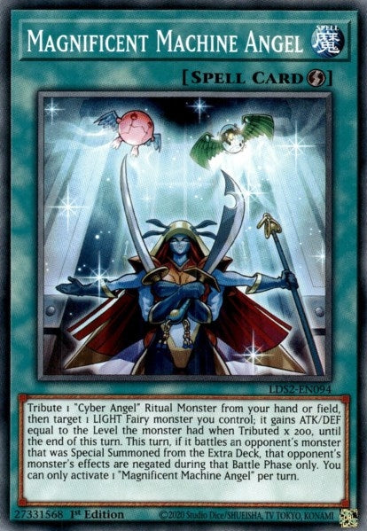 Image for Magnificent Machine Angel (LDS2-EN094) (LDS2) - YuGiOh