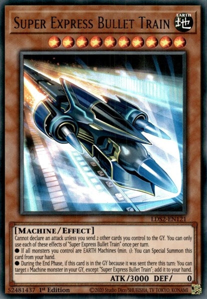 Image for Super Express Bullet Train (LDS2-EN121) (LDS2) - YuGiOh