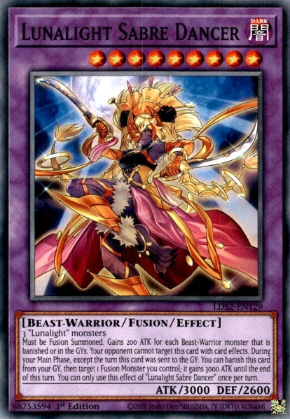 Image for Lunalight Sabre Dancer (LDS2-EN129) (LDS2) - YuGiOh