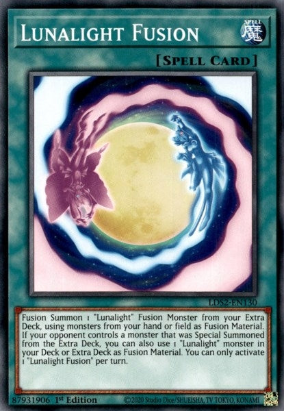 Image for Lunalight Fusion (LDS2-EN130) (LDS2) - YuGiOh