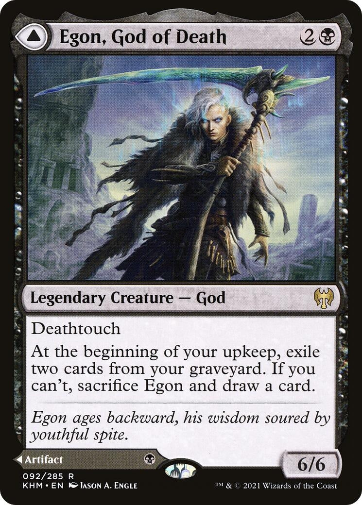 Image for Egon, God of Death (92) (Kaldheim) - Magic: The Gathering