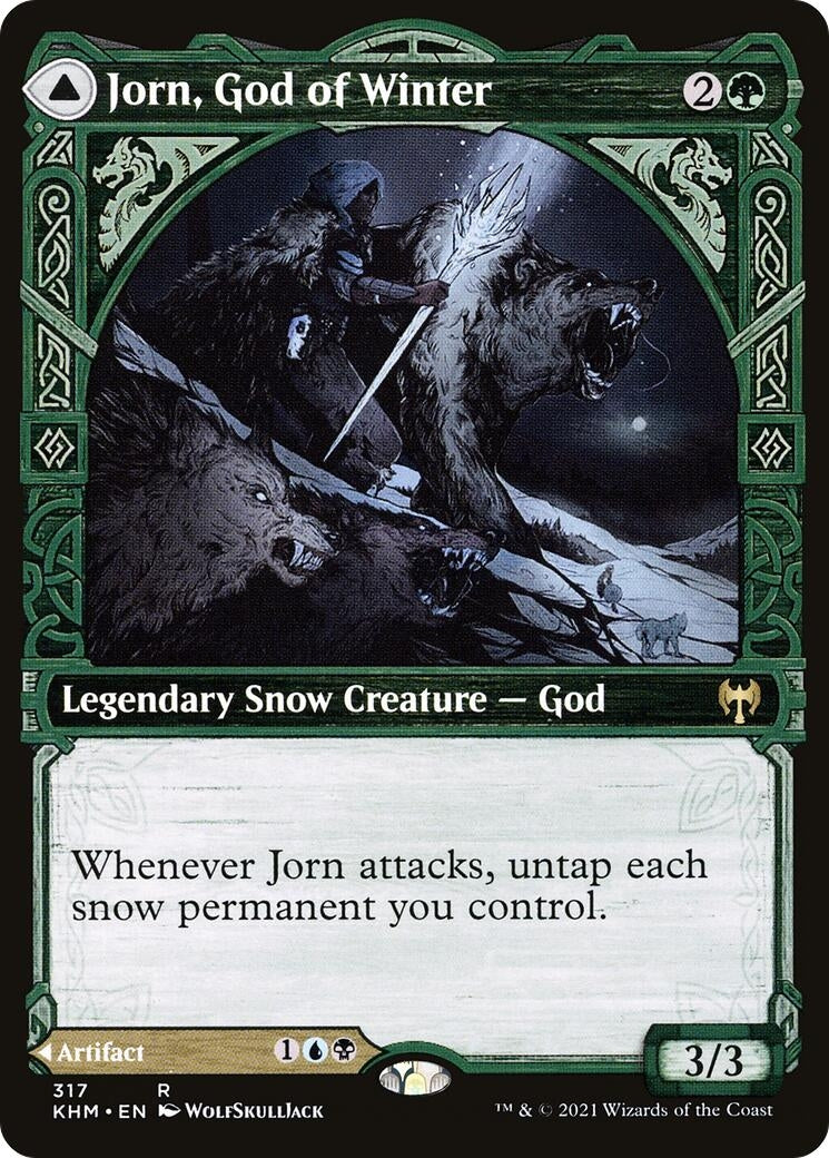 Image for Jorn, God of Winter (Showcase) (317) (Kaldheim) - Magic: The Gathering