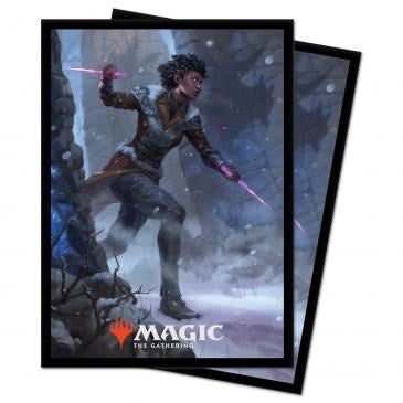 Image for Kaldheim Kaya the Inexorable Standard Deck Protectors for Magic (100-pack) - Card Sleeves