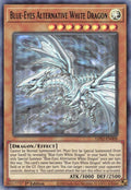 Image for Blue-Eyes Alternative White Dragon (Green) (LDS2-EN008) (LDS2) - YuGiOh