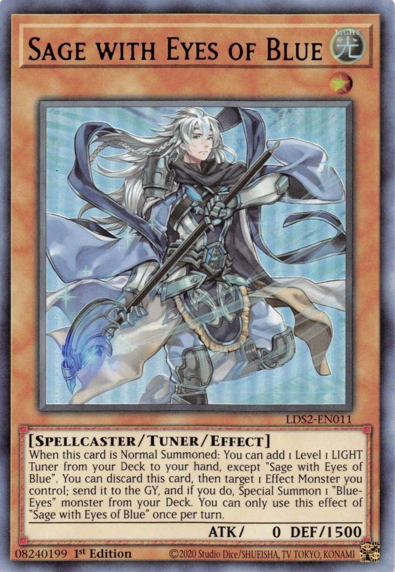 Image for Sage with Eyes of Blue (Purple) (LDS2-EN011) (LDS2) - YuGiOh
