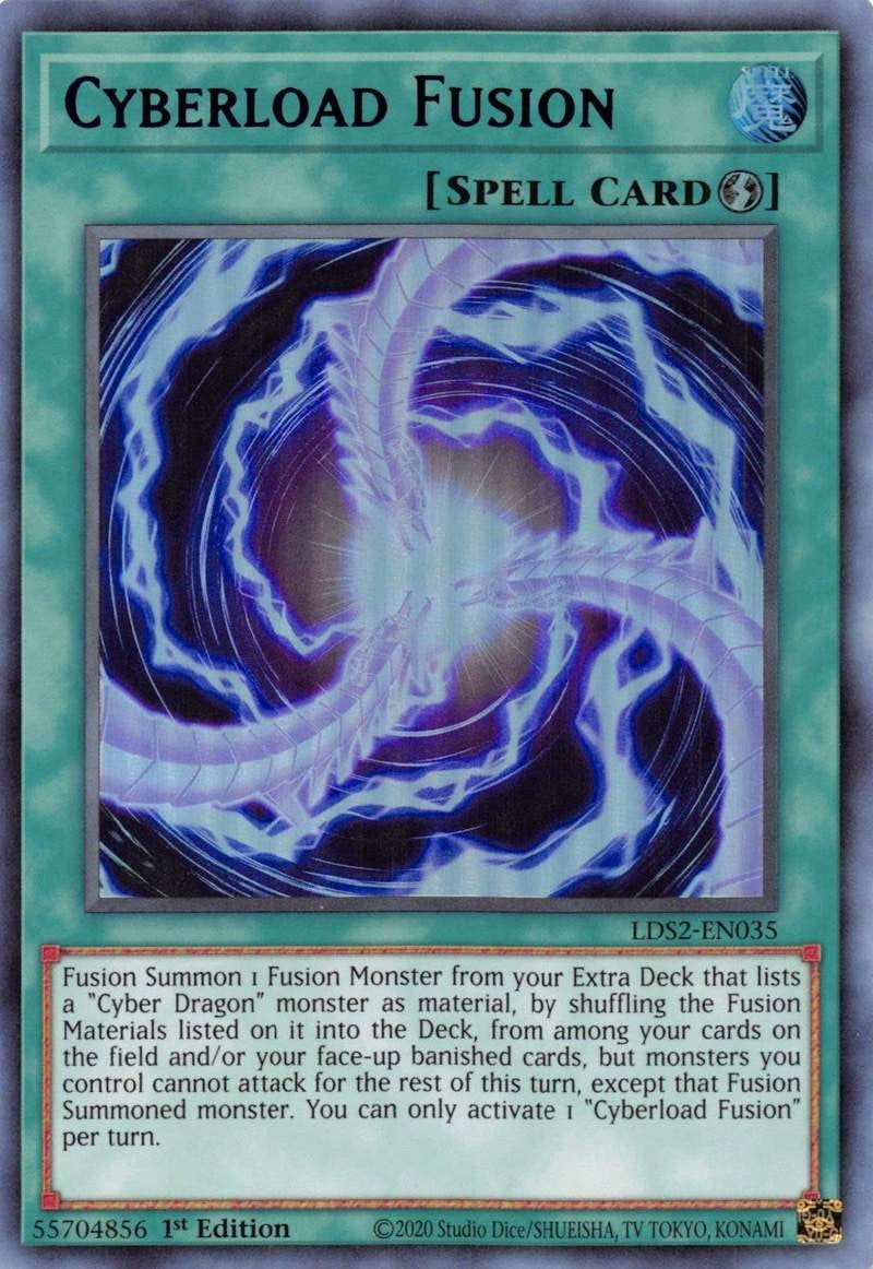 Image for Cyberload Fusion (Blue) (LDS2-EN035) (LDS2) - YuGiOh