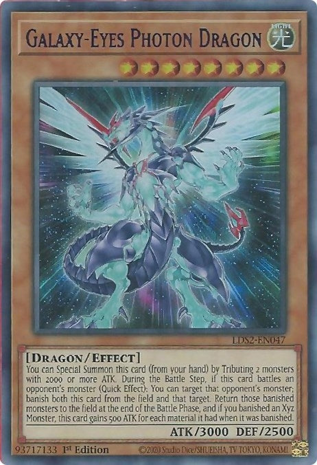 Image for Galaxy-Eyes Photon Dragon (Purple) (LDS2-EN047) (LDS2) - YuGiOh