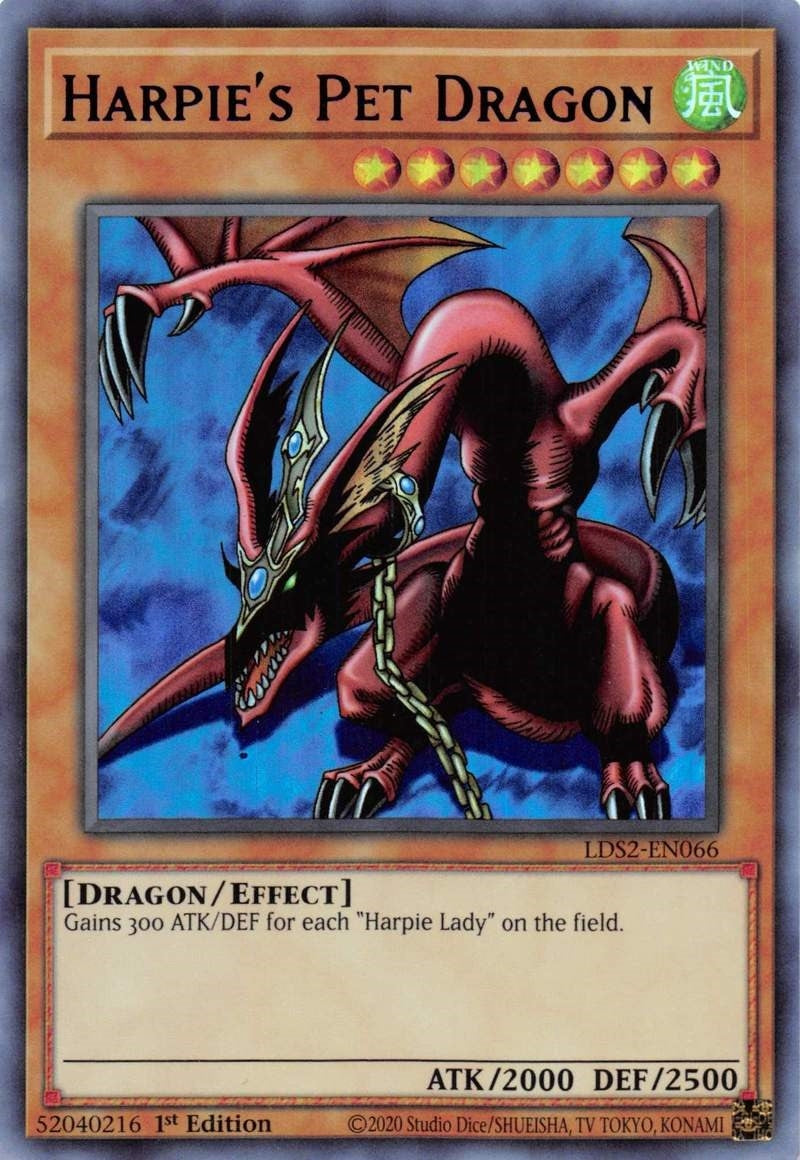 Image for Harpie's Pet Dragon (Purple) (LDS2-EN066) (LDS2) - YuGiOh