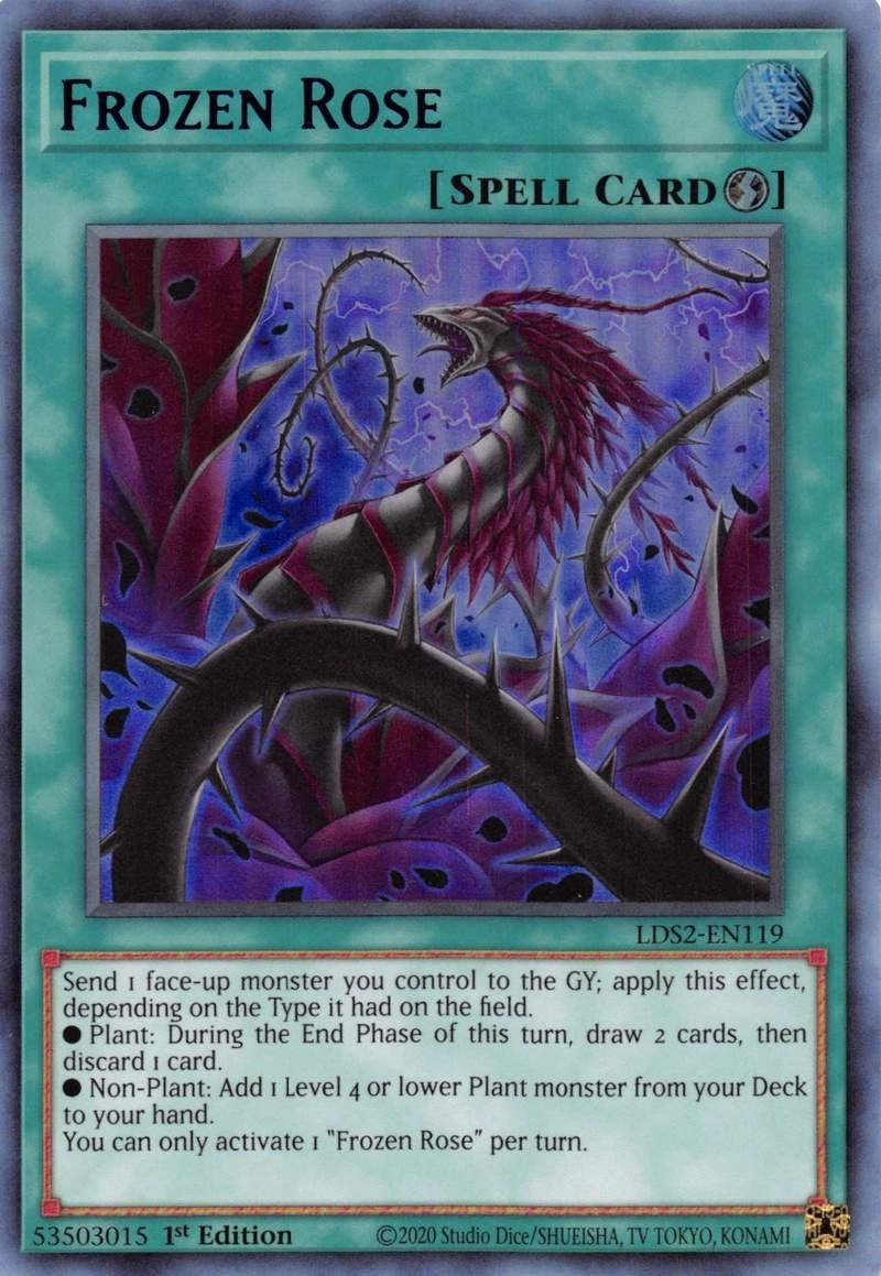 Image for Frozen Rose (Blue) (LDS2-EN119) (LDS2) - YuGiOh