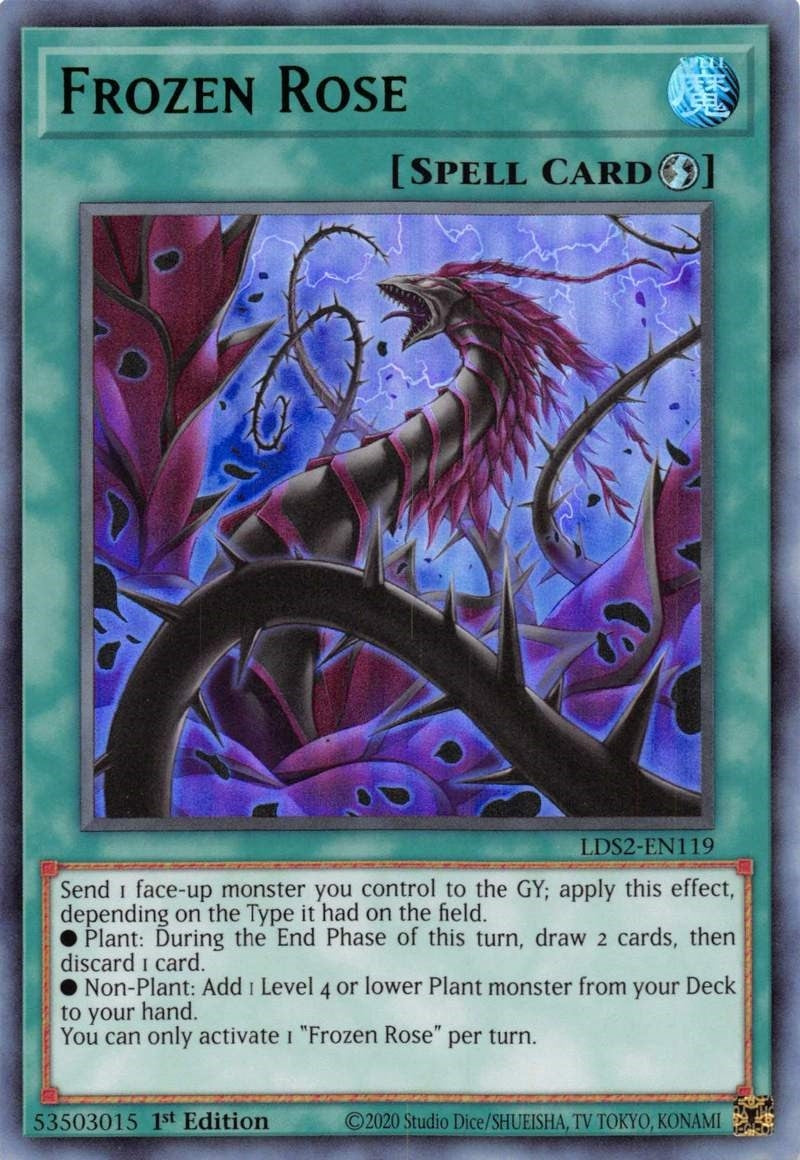 Image for Frozen Rose (Green) (LDS2-EN119) (LDS2) - YuGiOh
