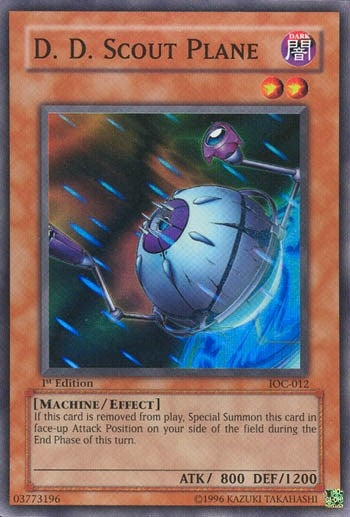 Image for D.D. Scout Plane (IOC-012) (IOC) - YuGiOh