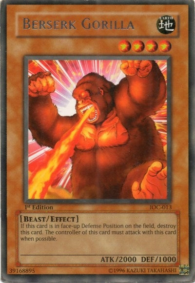 Image for Berserk Gorilla (IOC-013) (IOC) - YuGiOh
