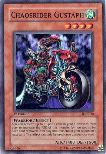 Image for Chaosrider Gustaph (IOC-018) (IOC) - YuGiOh