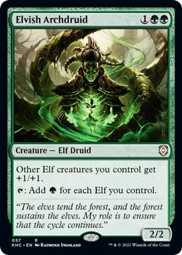 Image for Elvish Archdruid (57) (Kaldheim) - Magic: The Gathering