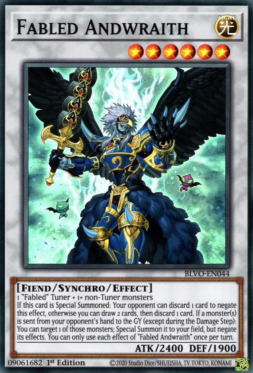 Image for Fabled Andwraith (BLVO-EN044) (BLVO) - YuGiOh