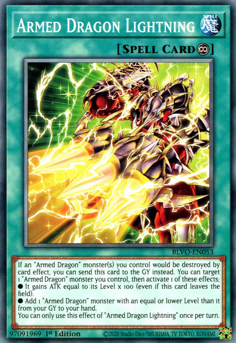 Image for Armed Dragon Lightning (BLVO-EN053) (BLVO) - YuGiOh