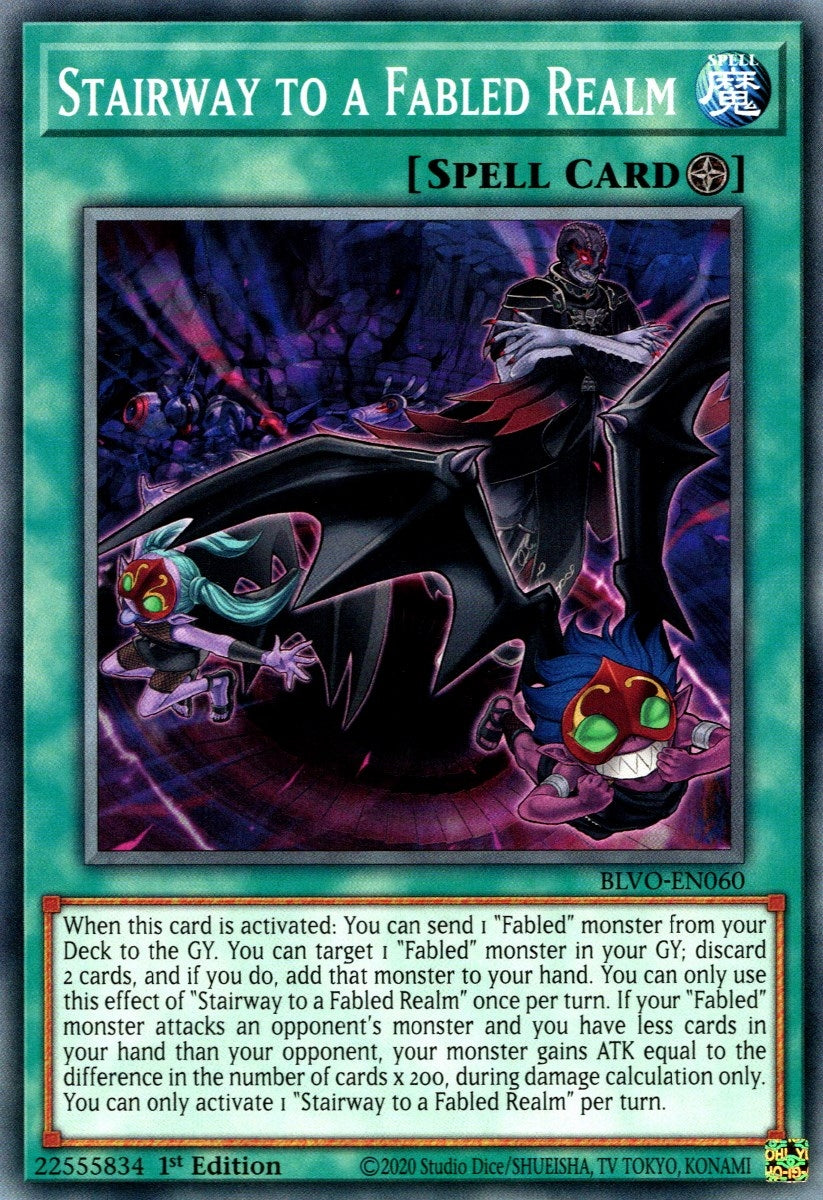 Image for Stairway to a Fabled Realm (BLVO-EN060) (BLVO) - YuGiOh