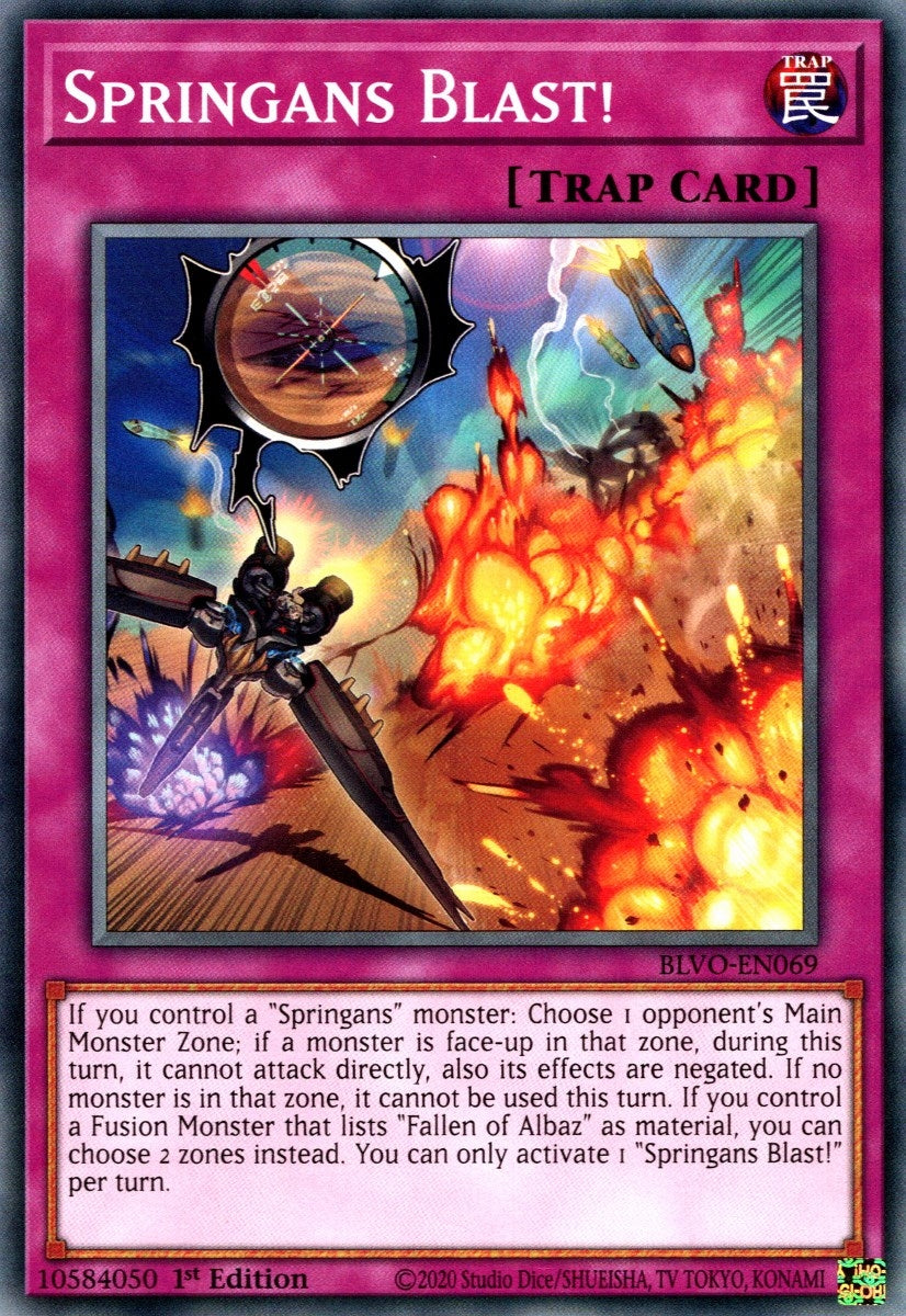 Image for Springans Blast! (BLVO-EN069) (BLVO) - YuGiOh