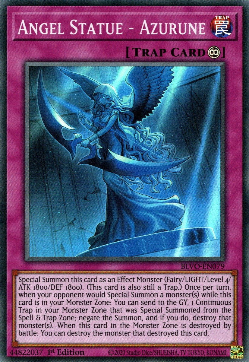 Image for Angel Statue - Azurune (BLVO-EN079) (BLVO) - YuGiOh