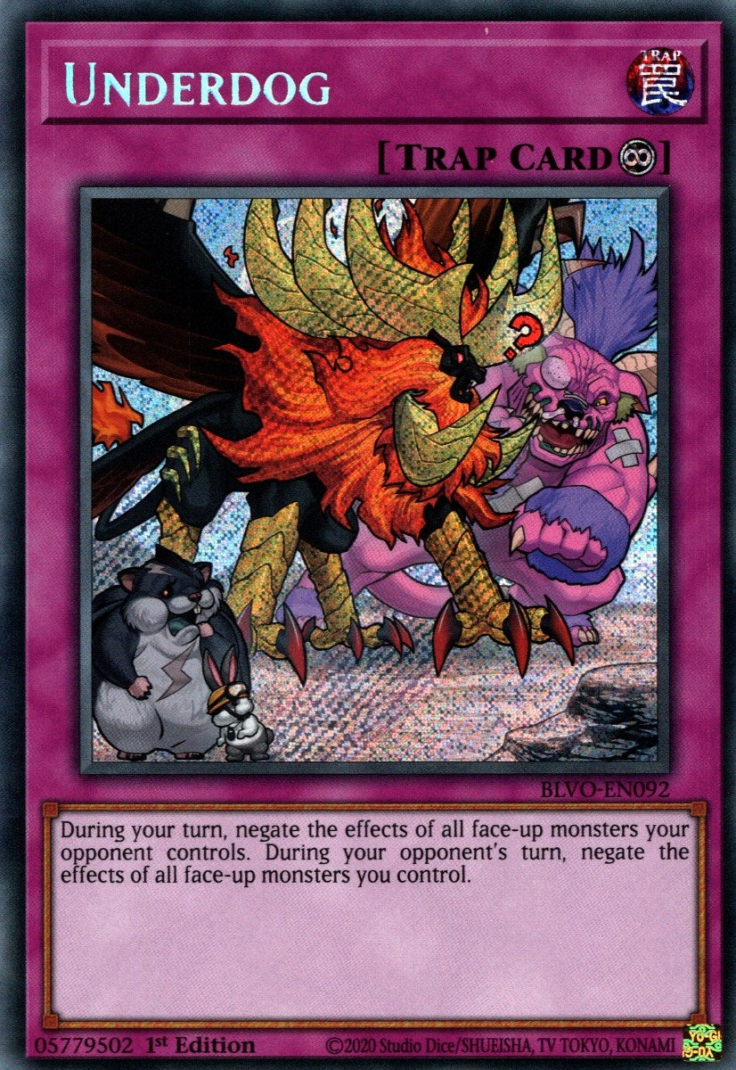 Image for Underdog (BLVO-EN092) (BLVO) - YuGiOh