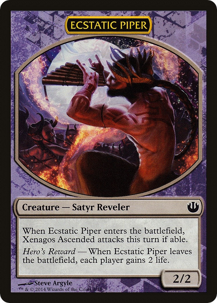 Image for Ecstatic Piper (3) (Hero's Path Promos) - Magic: The Gathering