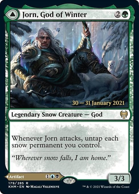 Image for Jorn, God of Winter (179) (Prerelease Cards) - Magic: The Gathering