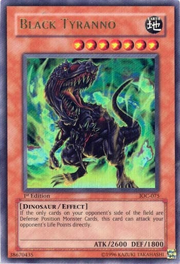Image for Black Tyranno (IOC-075) (IOC) - YuGiOh