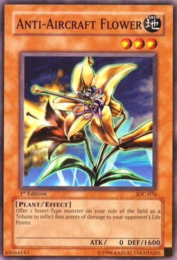 Image for Anti-Aircraft Flower (IOC-076) (IOC) - YuGiOh