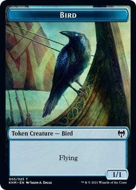 Image for Bird (005) // Soldier Double-Sided Token (5 // 4) (Kaldheim) - Magic: The Gathering