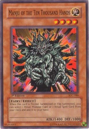 Image for Manju of the Ten Thousand Hands (IOC-088) (IOC) - YuGiOh