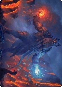 Image for Aegar, the Freezing Flame Art Card (55) (Kaldheim) - Magic: The Gathering